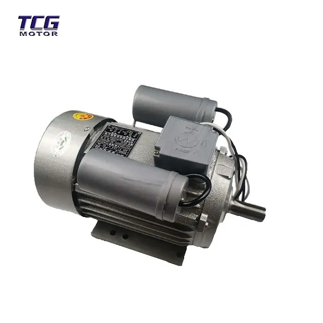 two capacitors gear motor